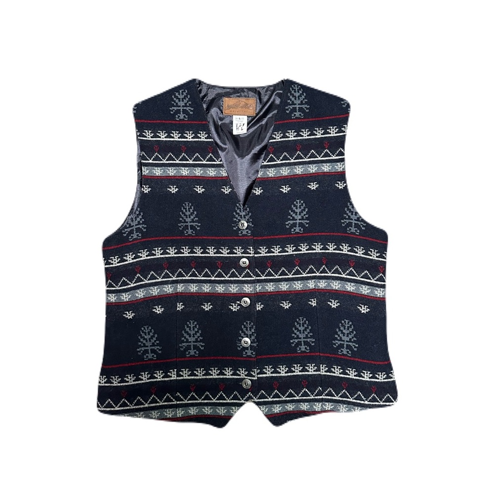 Pendleton Originals USA Made Wool Vest Southwest American Anthem Women’s Large